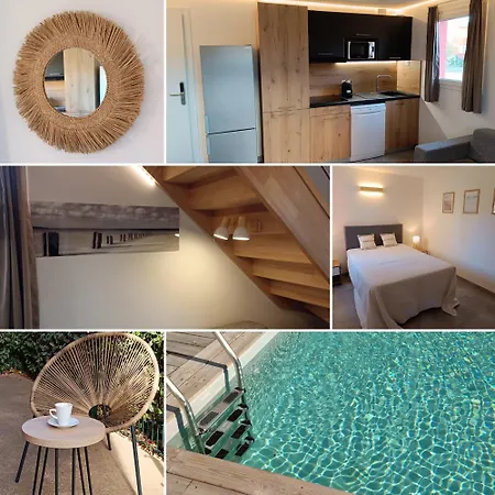 T3, 48m2, Climatise, Piscines, Resto, 5mn Plages Apartment